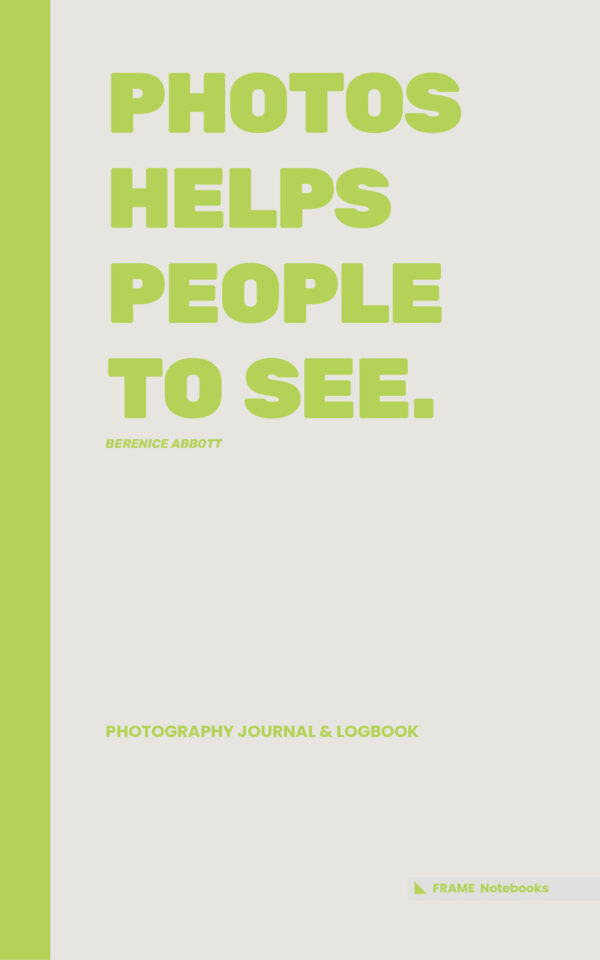 FRAME Photography Journal & Logbook