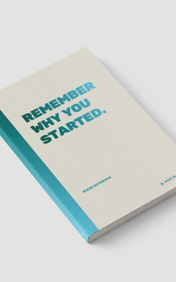 FRAME Ruled Notebook
